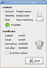Certification