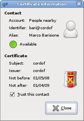 Certification