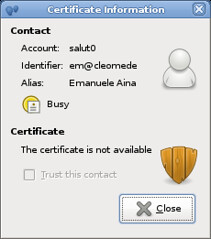Certification